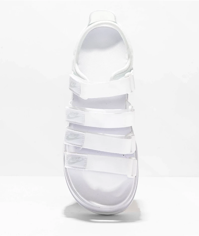 Nike Icon Classic White Platform Sandals