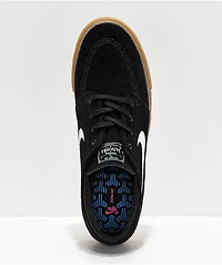 Nike Janoski RM SE Black & Gum Suede Skate Shoes