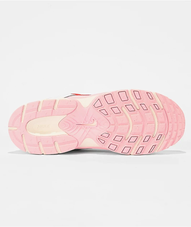 Nike Kid's V5 RNR Summit White, Pink Foam & Playful Crimson Shoes