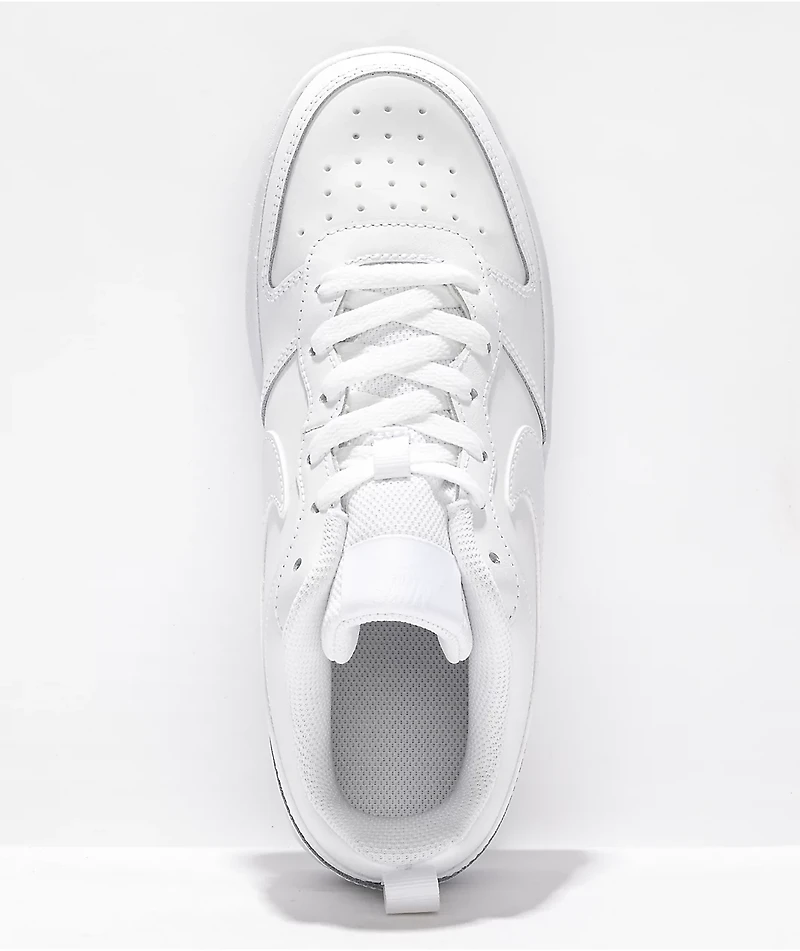 Nike Kids' Court Borough Low 2 White Shoes