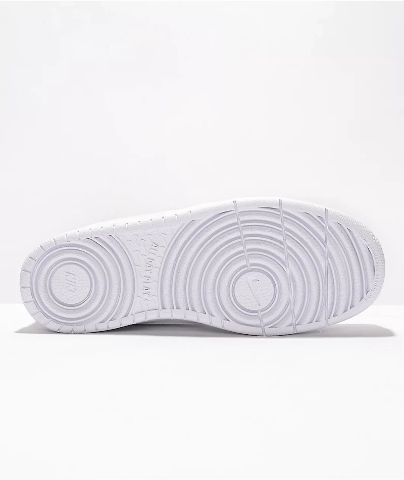 Nike Kids' Court Borough Low 2 White Shoes