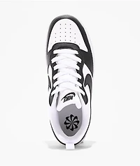 Nike Kids Court Borough Low Recraft Black & White Shoes