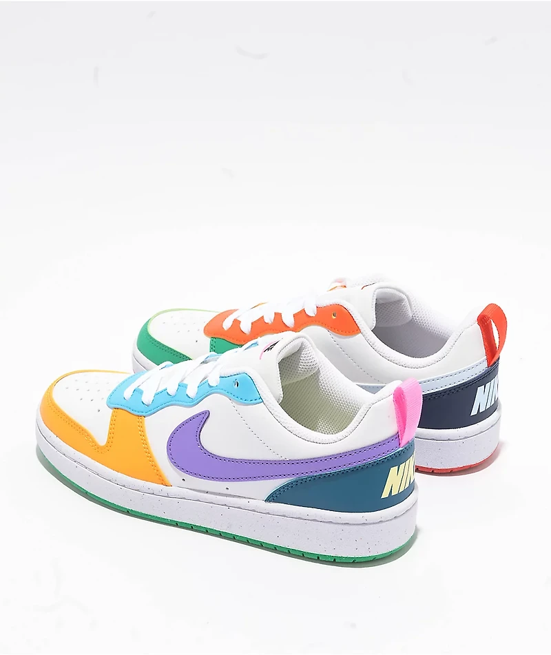 Nike Kids Court Borough Low Recraft Multicolor Shoes