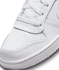 Nike Kids Court Borough Mid White Shoes