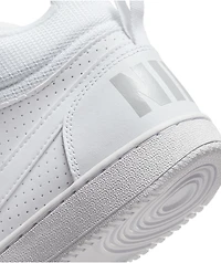 Nike Kids Court Borough Mid White Shoes