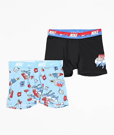 Nike Kids Dri-FIT Essential Micro Popsicle 2-Pack Boxer Briefs