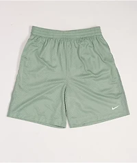 Nike Kids Dri-FIT Green Mesh Shorts