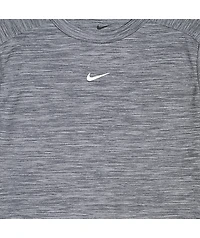 Nike Kids Dri-FIT Logo Black, Light Smoke Grey, & White T-Shirt