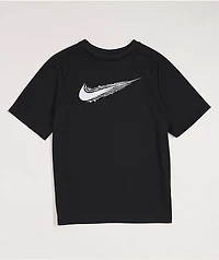 Nike Kids Dri-FIT Swoosh Black T-Shirt