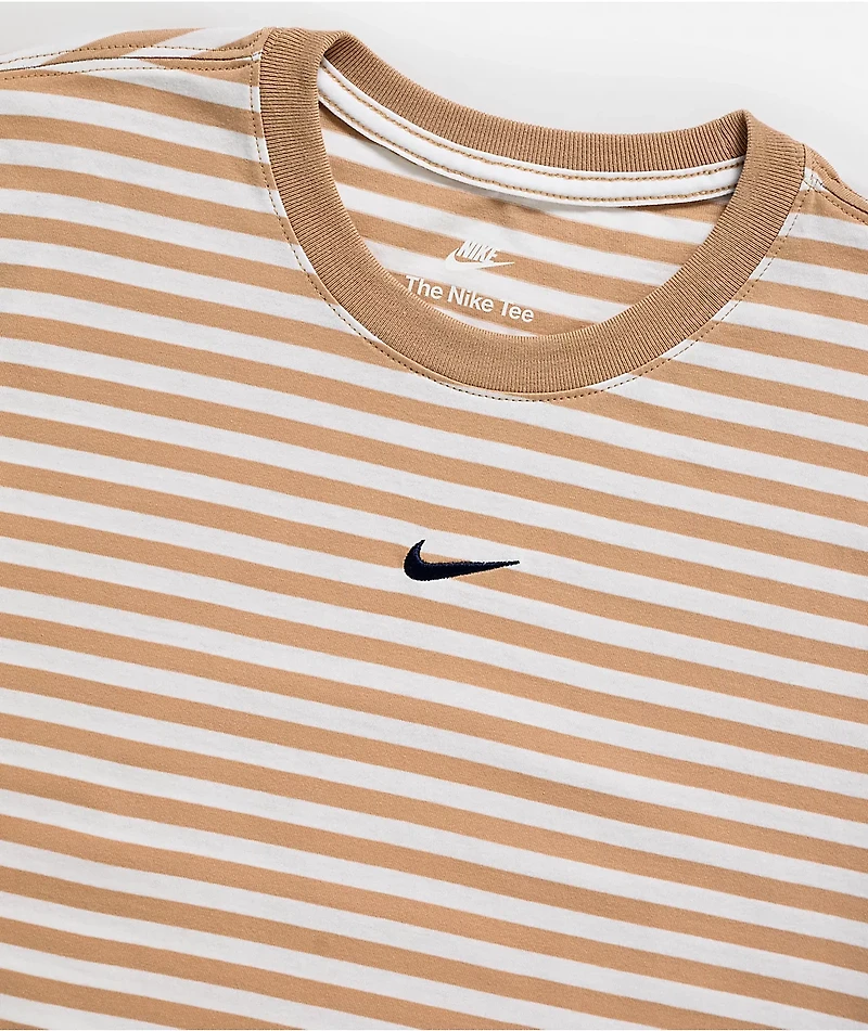 Nike Kids Futura Brown Stripe T-Shirt