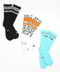 Nike Kids Holiday 3 Pack Crew Socks