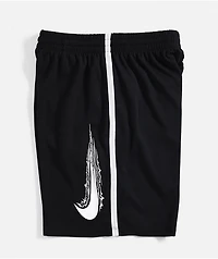 Nike Kids Swoosh Black Mesh Shorts