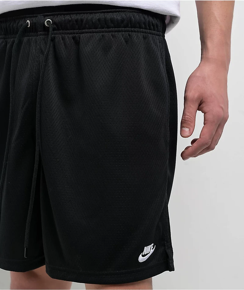 Nike Mesh Flow Black Shorts