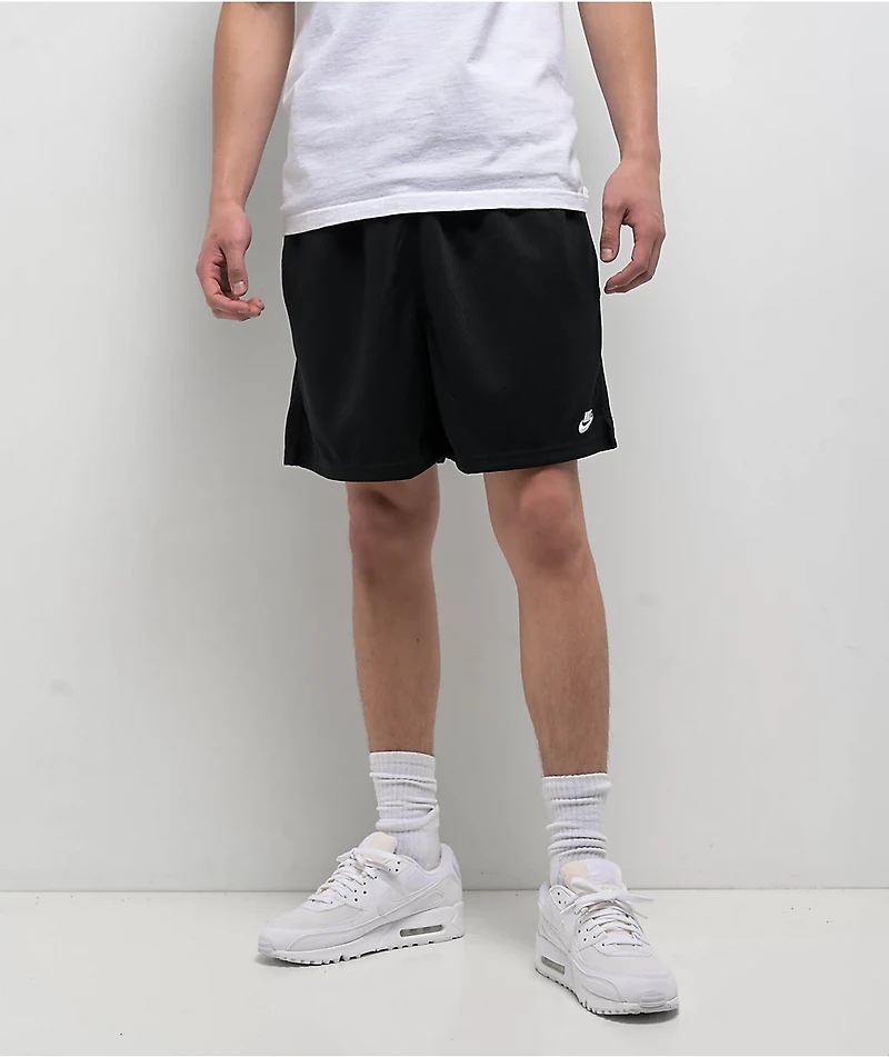 Nike Mesh Flow Black Shorts