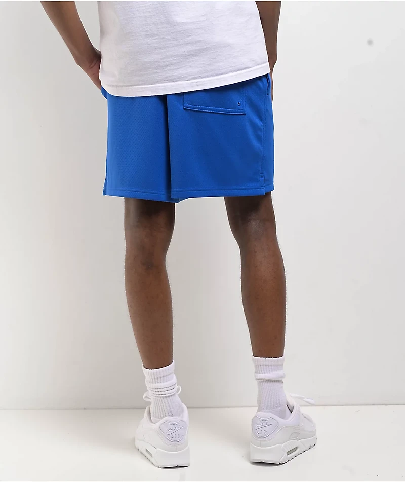 Nike Mesh Flow Blue Shorts