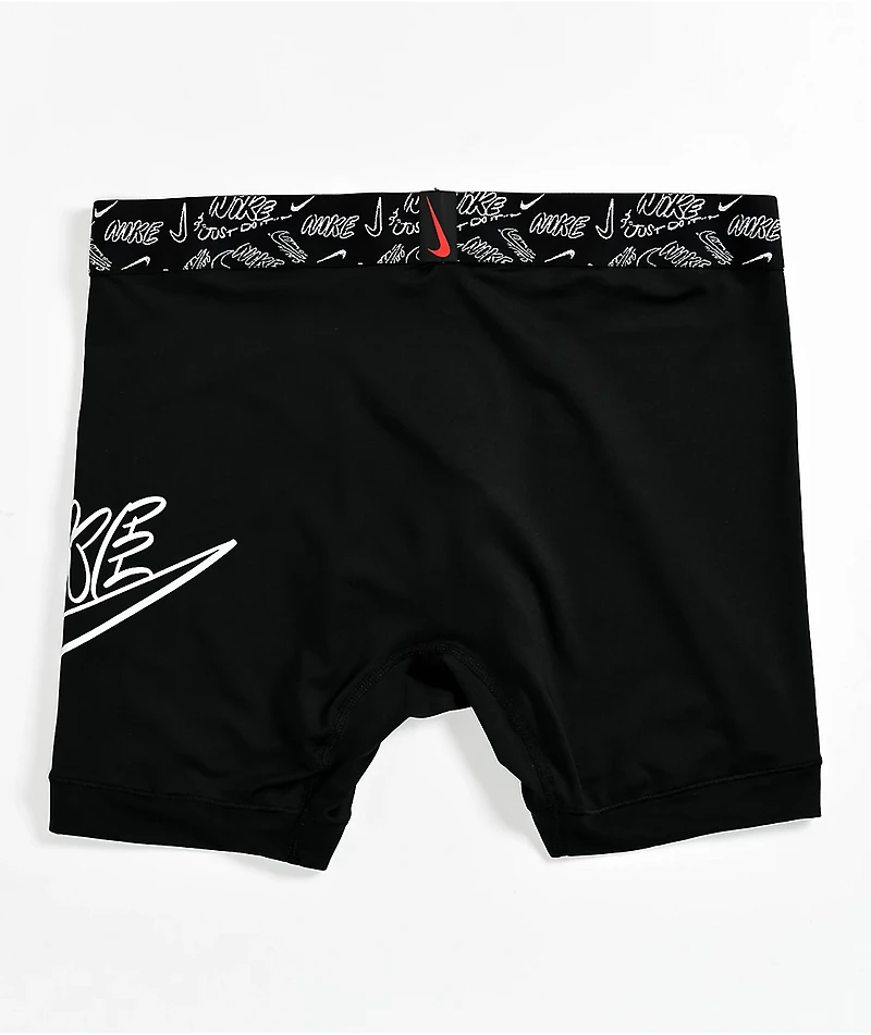 Nike Micro Black & White Boxer Briefs