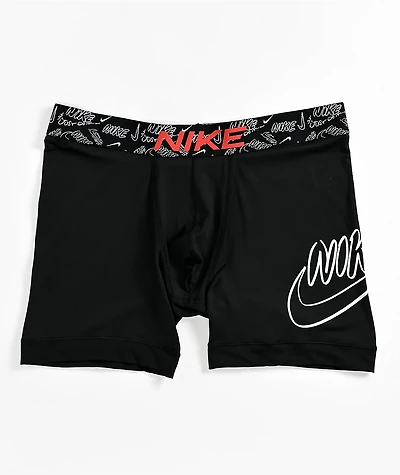Nike Micro Black & White Boxer Briefs