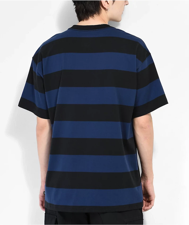 Nike Navy Stripe T-Shirt