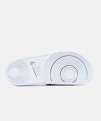 Nike Offcourt Adjust White & Pink Slide Sandals
