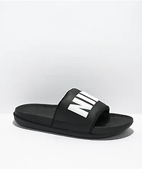 Nike Offcourt Black & White Slide Sandals