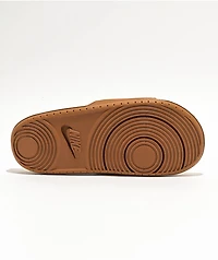 Nike Offcourt British Tan Slide Sandals