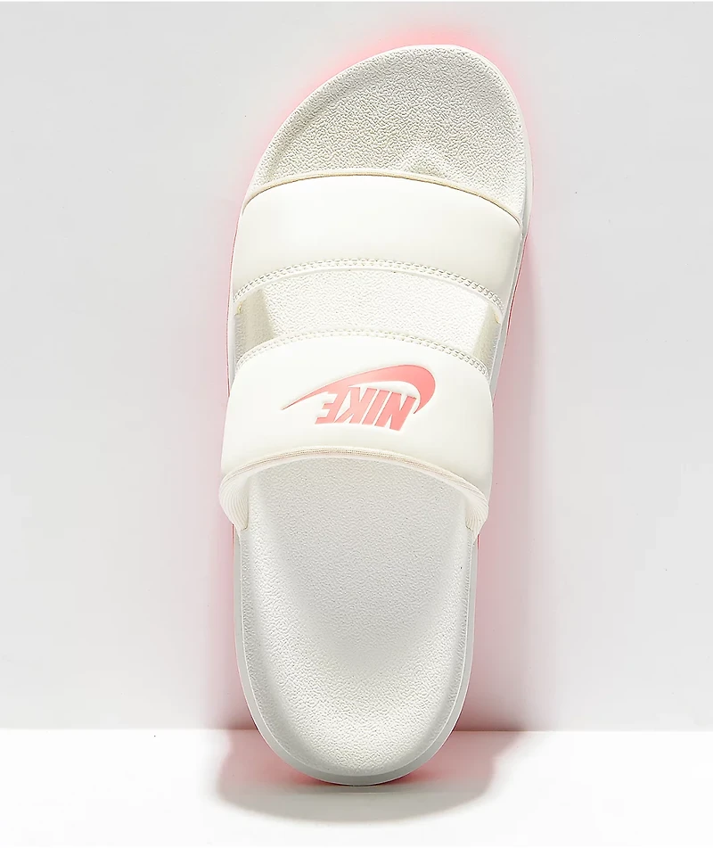 Nike Offcourt Duo Sail & Pink Slide Sandals