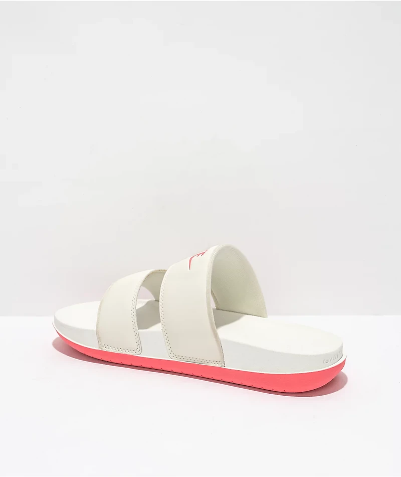 Nike Offcourt Duo Sail & Pink Slide Sandals