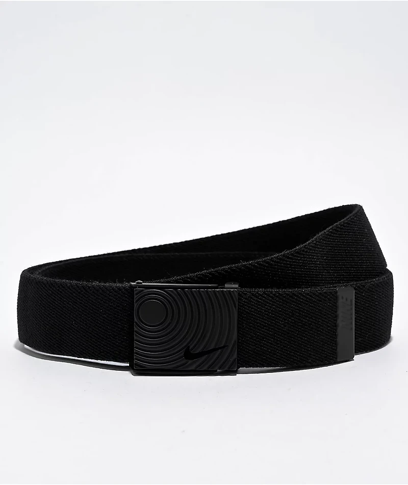 Nike Outsole Black Stretch Web Belt