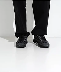 Nike P-6000 Anthracite, Black & Metallic Silver Shoes