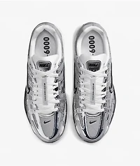 Nike P-6000 Metallic Silver Shoes