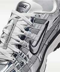 Nike P-6000 Metallic Silver Shoes