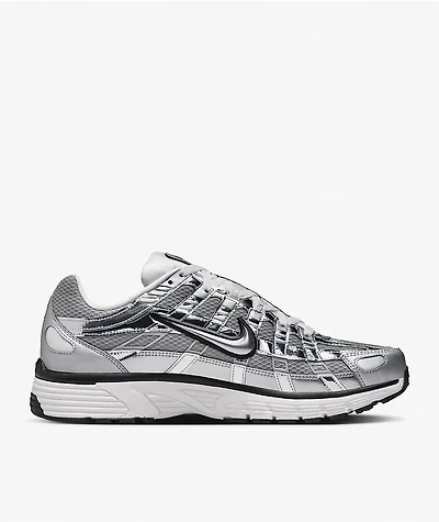 Nike P-6000 Metallic Silver Shoes