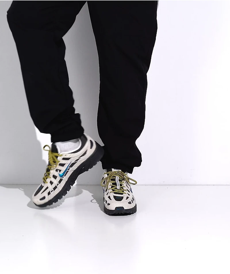 Nike P-6000 PRM CORDURA Light Orewood Brown & Green Abyss Lightning Shoes