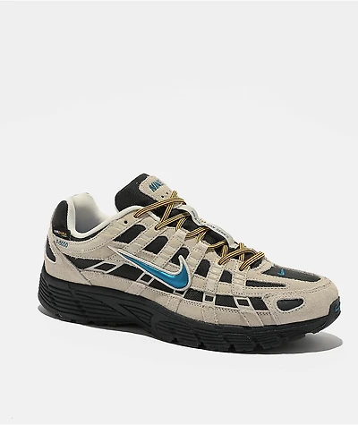 Nike P-6000 PRM CORDURA Light Orewood Brown & Green Abyss Lightning Shoes