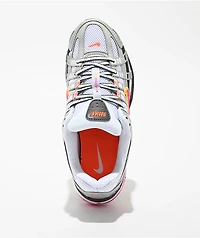 Nike P-6000 White, Fuschia & Platinum Shoes