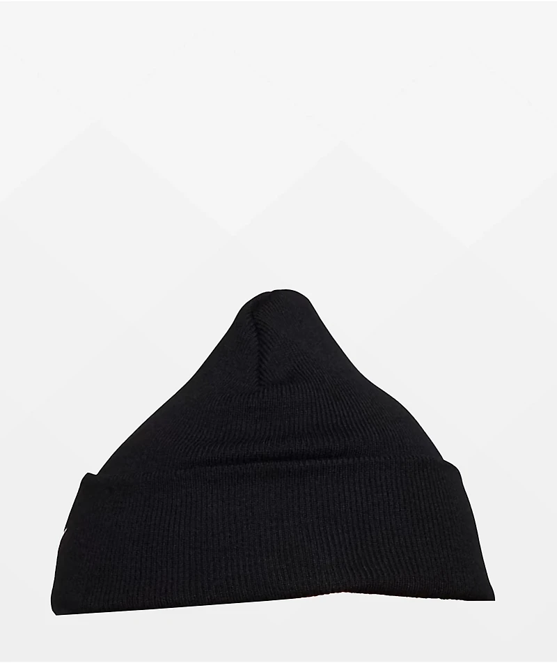 Nike Peak Swoosh Black Beanie