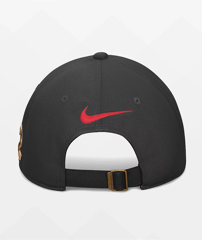 Nike Racing Club Black Strapback Hat