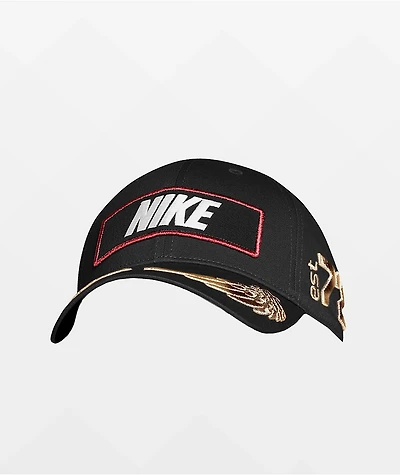 Nike Racing Club Black Strapback Hat