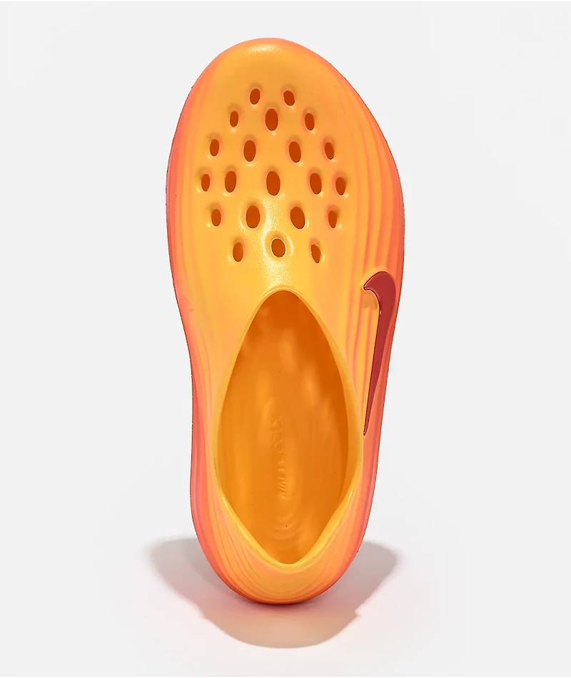 Nike ReactX Rejuven8 Topaz Gold, Turf Orange & Light Crimson Shoes