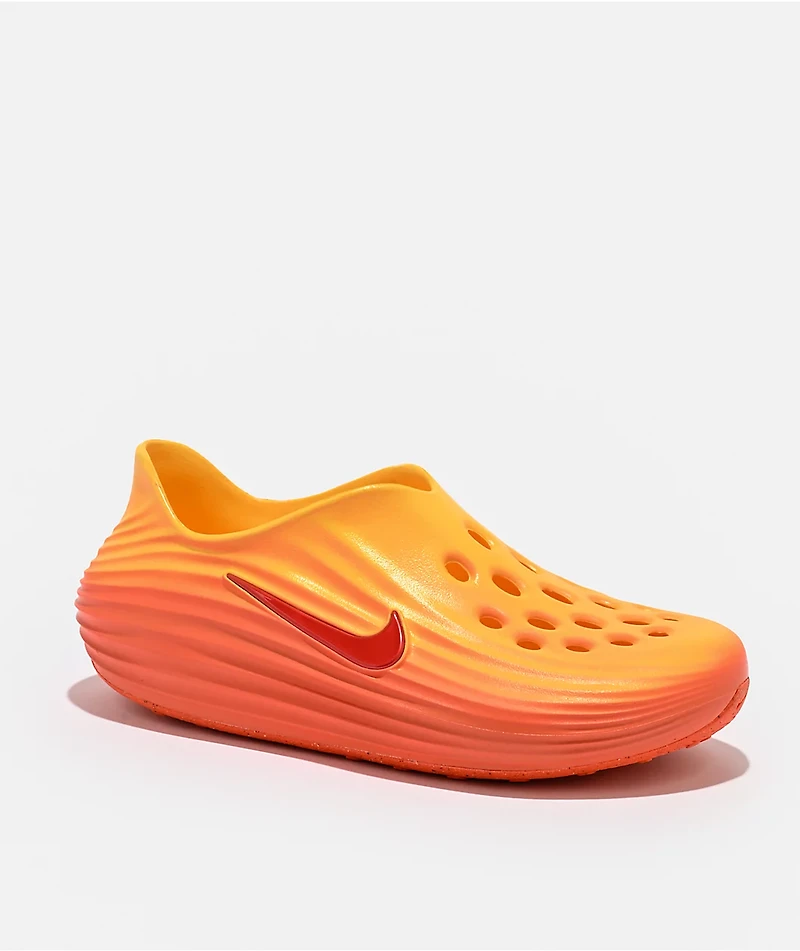 Nike ReactX Rejuven8 Topaz Gold, Turf Orange & Light Crimson Shoes