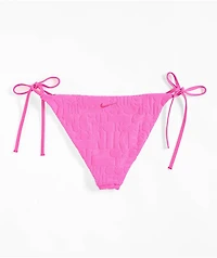Nike Retro Flow Pink High Leg Bikini Bottom