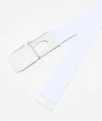 Nike Ribbed Summit White Web Belt