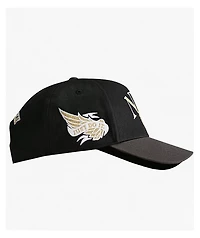 Nike Rise Structured A-Frame Black Snapback Hat