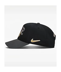 Nike Rise Structured A-Frame Black Snapback Hat