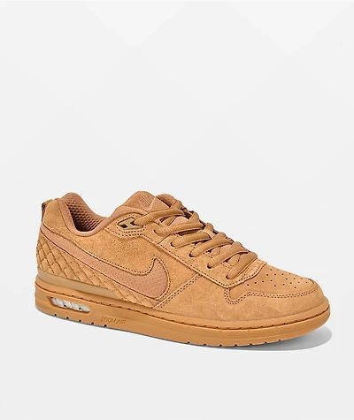 Nike SB Air Max Ishod Blue Void & Metallic Silver Skate Shoes
