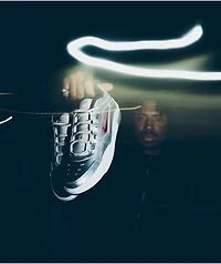 Nike SB Air Max Ishod PRM Metallic Silver & Varsity Red Skate Shoes