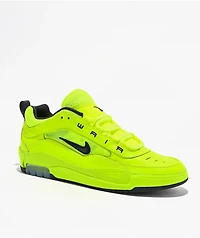 Nike SB Air Max Ishod PRM Volt & Black Skate Shoes
