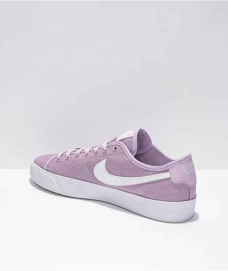 Nike SB BLZR Court Doll & White Skate Shoes