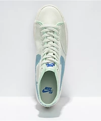 Nike SB BLZR Court Mid Green & Blue Skate Shoes