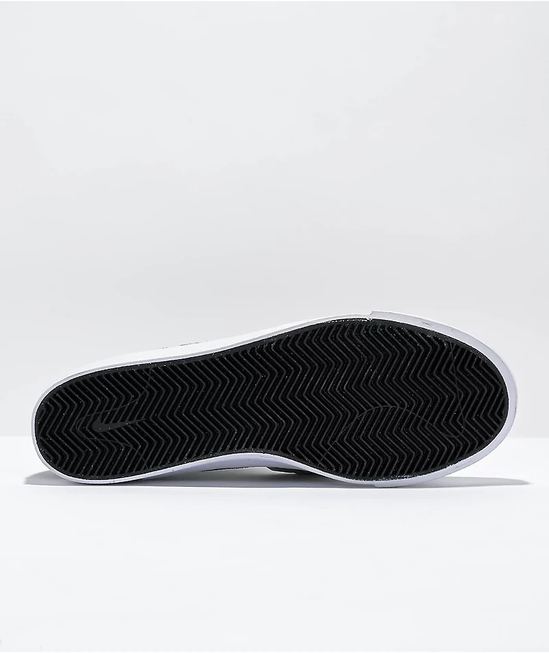 Nike SB BLZR Court Mid Premium Black & White Skate Shoes